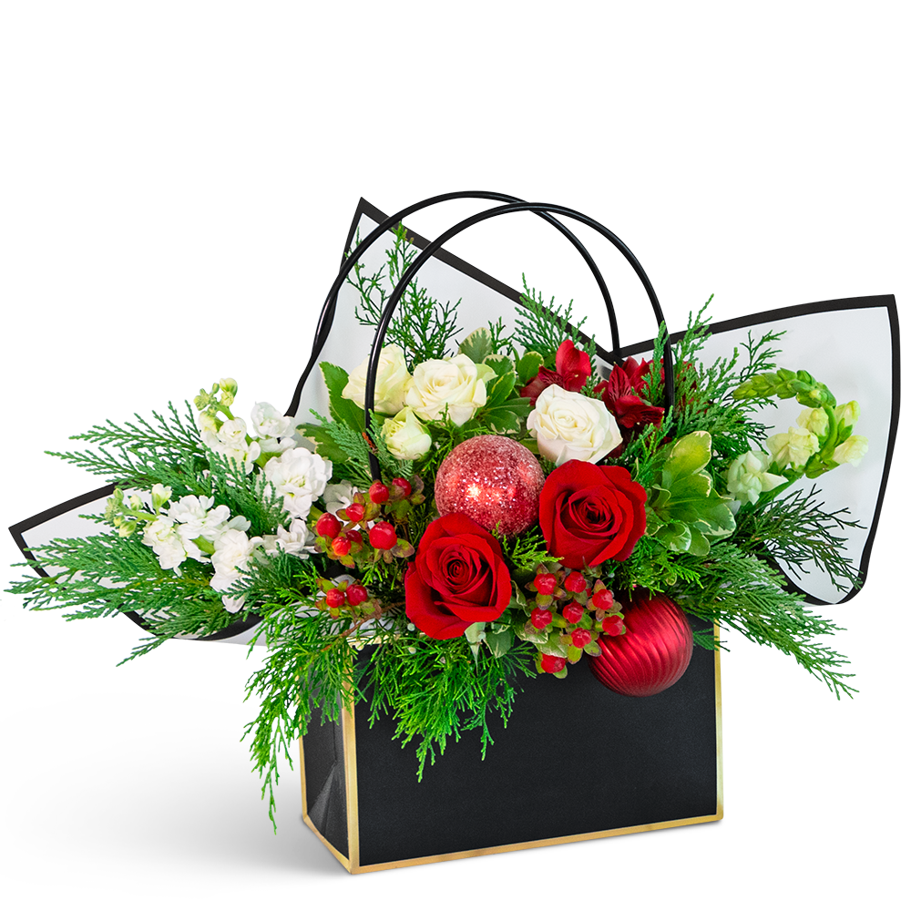 Jingle Bell Blooms Tote