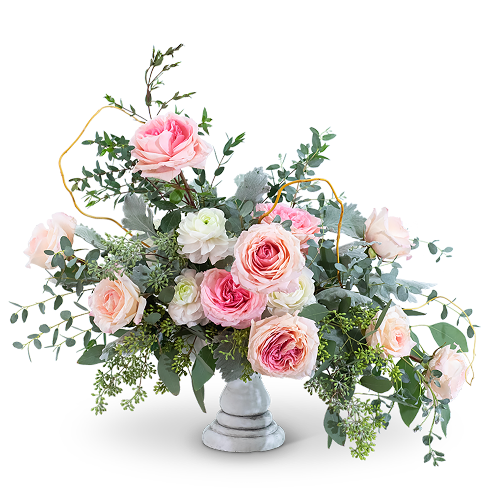 Pink Chiffon Compote