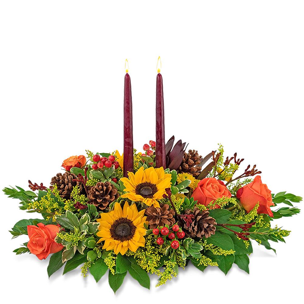 Autumnal Abundance Centerpiece