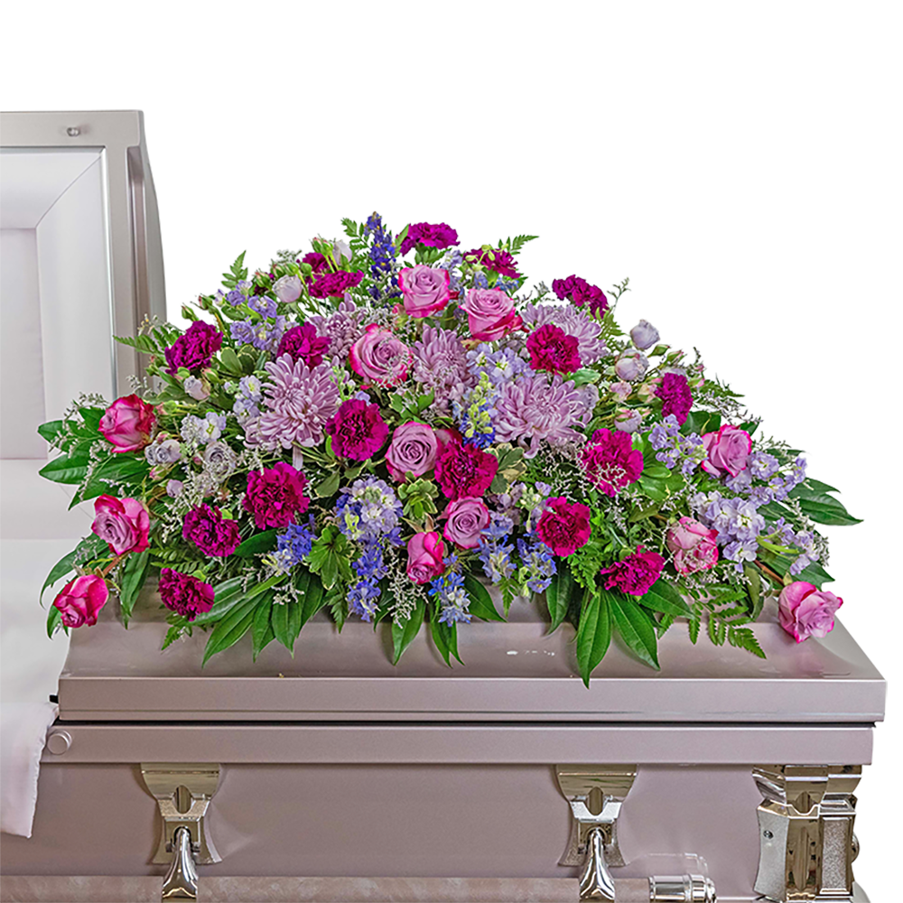 Gracefully Majestic Casket Spray