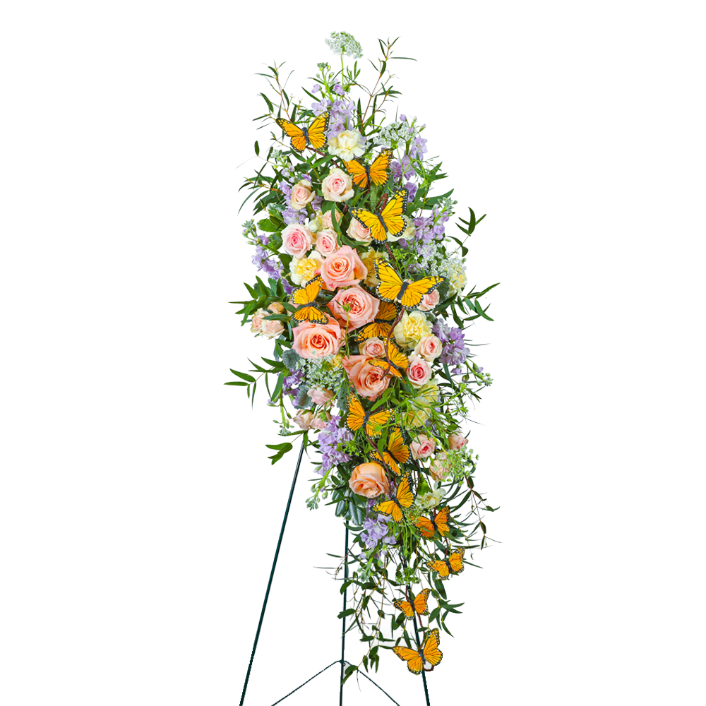 Wind Beneath My Wings Standing Spray