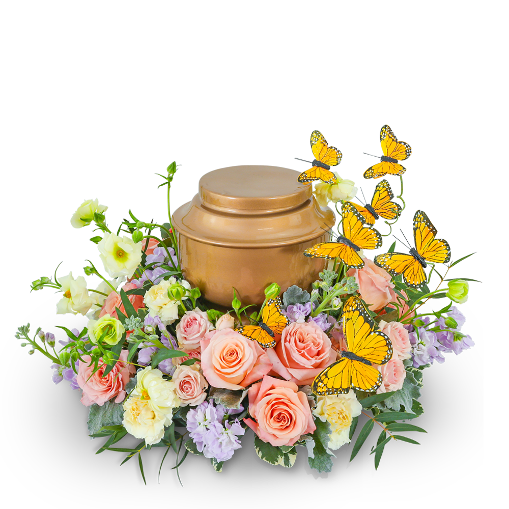 Wind Beneath My Wings Urn Surround