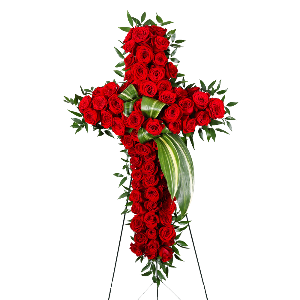 Heavenly Rose Cross