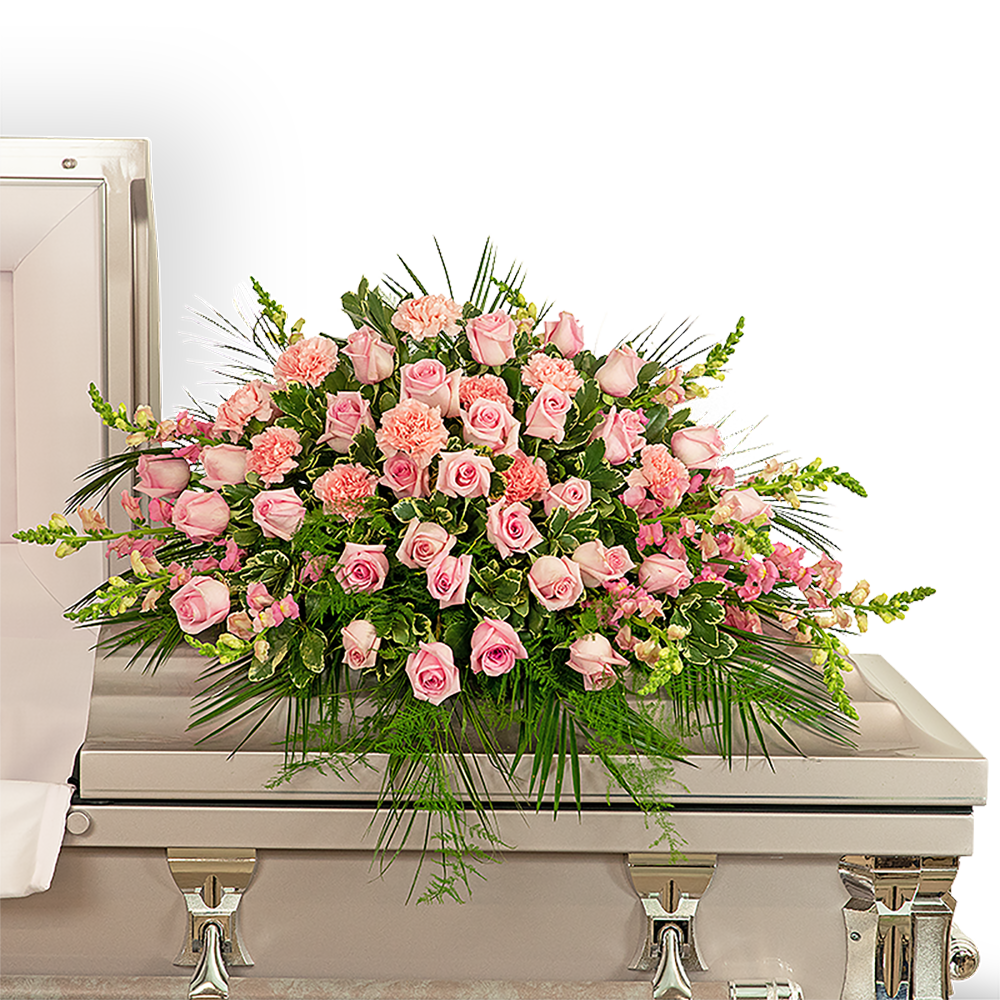 Forever Adored Casket Spray