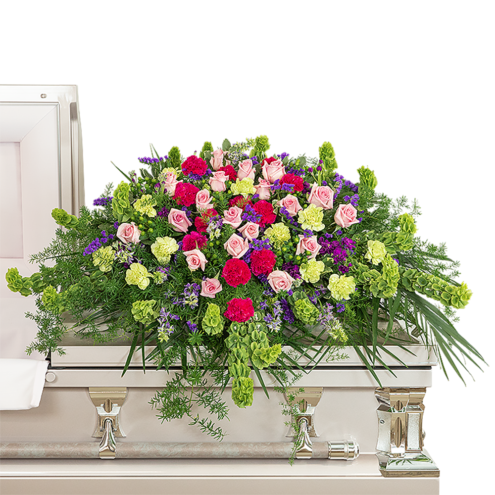 Always Remembered Casket Spray